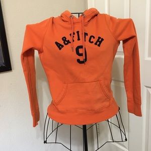 Orange Abercrombie and Fitch Hoodie